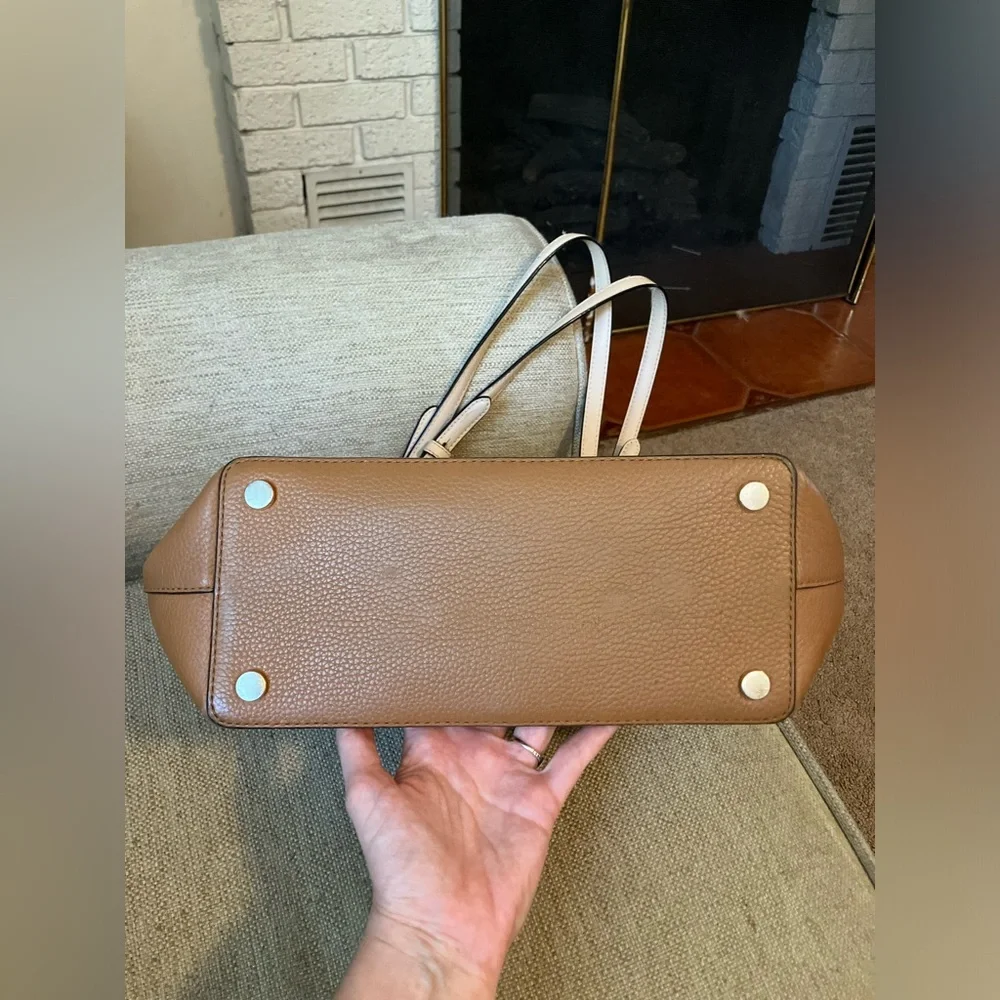 Michael kors jet set Bedford pebble leather tote